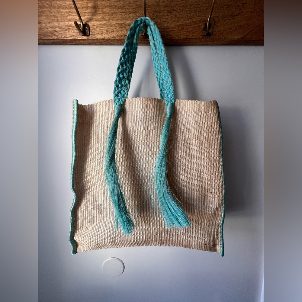 PALOMA VAN DEN AKKER Beach Bag - handmade in Mexico NWOT